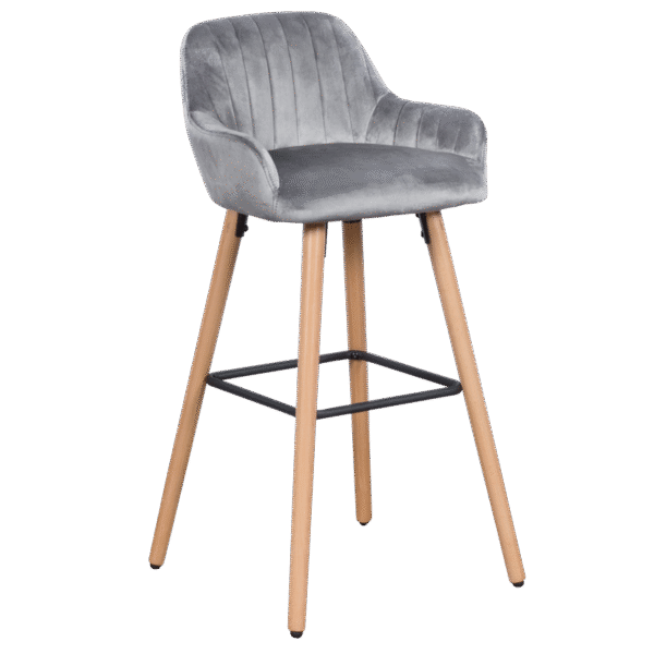 Бар стол Carmen 3082 - сив