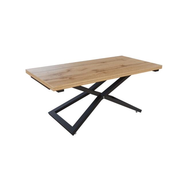 Разтегателна маса Венеция с повдигащ механизъм - дъб вотан