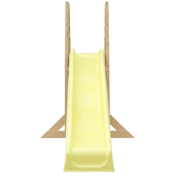 Детска Дървена Катерушка с Пързалка 2.2 м GINGER HOME, За Игра на Двора