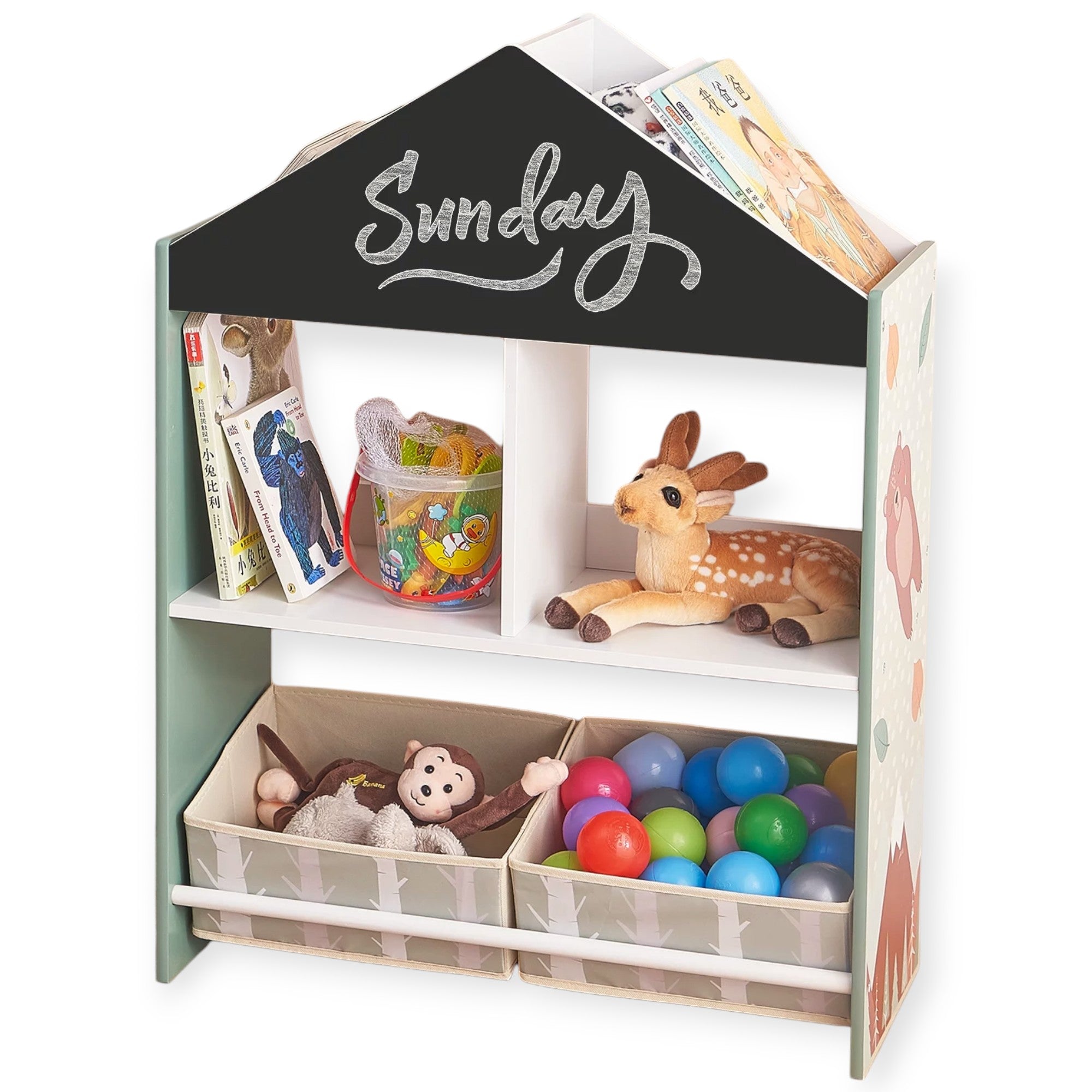 detski-shkaf-ginger-home-etazherkaza-igrachki-i-knizhki-s-meche-cherna-daska-za-pisane-kashtichka-forest-tf6806-1