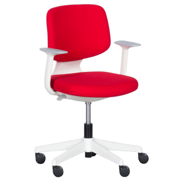 Работен стол Carmen 6218 - червен