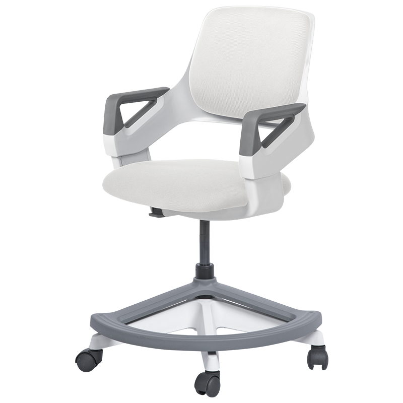 detski-stol-clever-bjal Детски стол CLEVER - бял