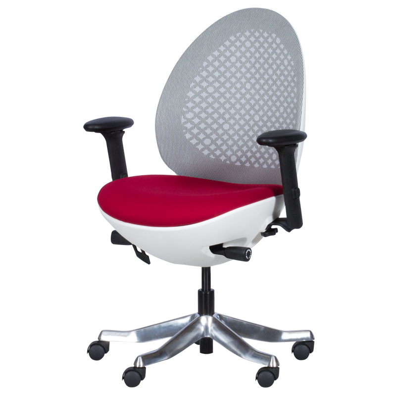 detski-stol-ove-2-cherven Работен офис стол OVE 2 - червен