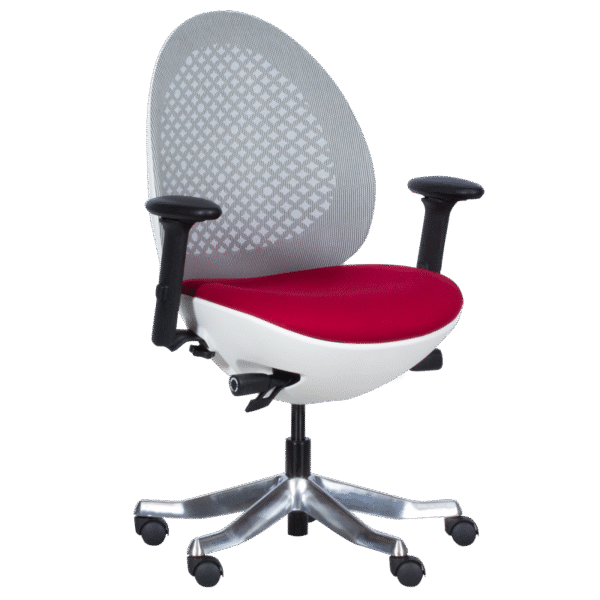 Работен офис стол OVE 2 - червен