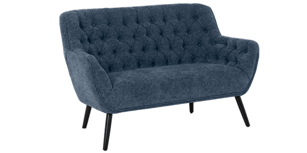 Двуместно канапе BERGEN - син SJ