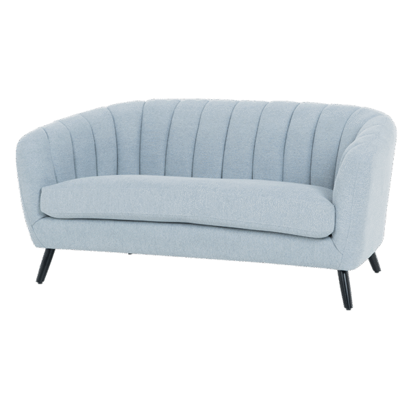 Двуместно канапе GRETA - светлосин FR