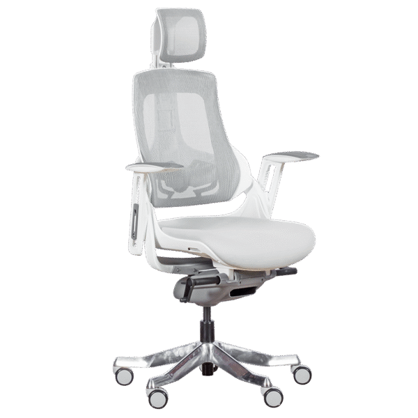 Ергономичен стол AMBRA - бял