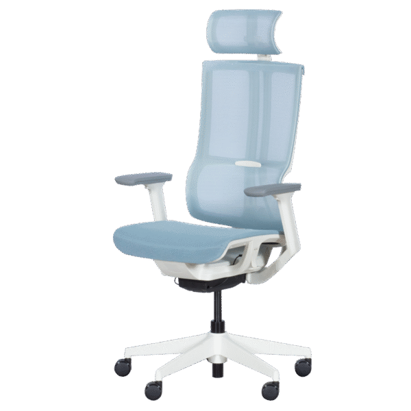 Ергономичен стол Carmen 7574 - светлосин