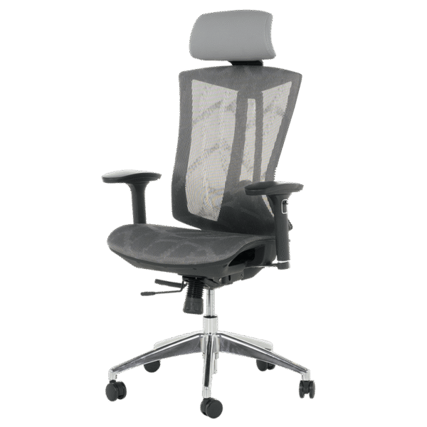 Ергономичен стол Carmen 7577 - сив