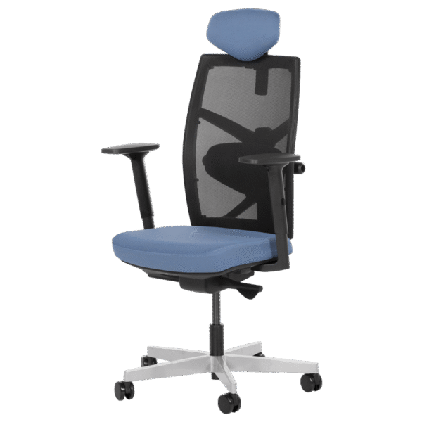 Ергономичен стол FREDO - син