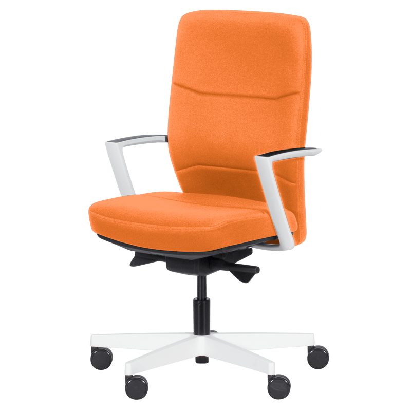 ergonomichen-stol-robin-oranjev Ергономичен стол ROBIN - оранжев