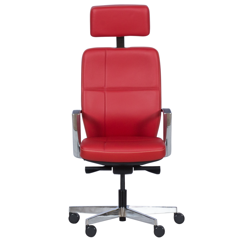 ergonomichen-stol-sahara-cherven-lux Ергономичен стол SAHARA - червен LUX