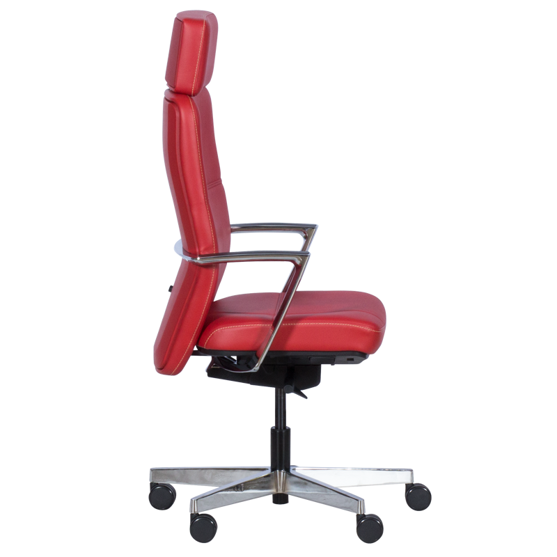 ergonomichen-stol-sahara-cherven-lux Ергономичен стол SAHARA - червен LUX