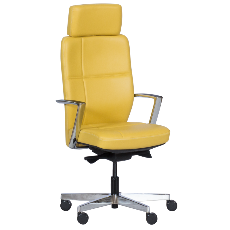 ergonomichen-stol-sahara-gorchica-lux Ергономичен стол SAHARA - горчица LUX