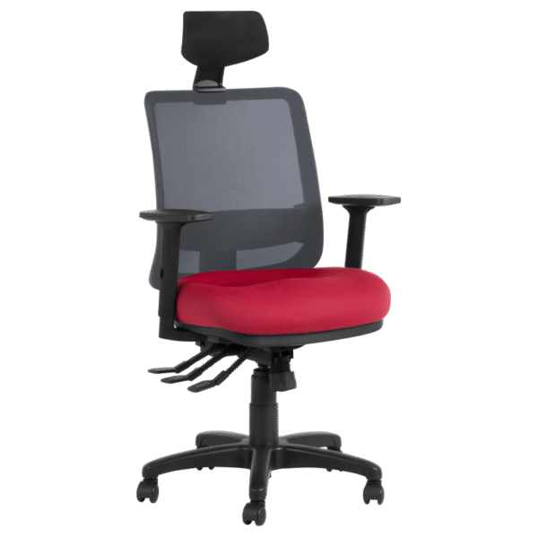 Ергономичен стол SEVERO - червен