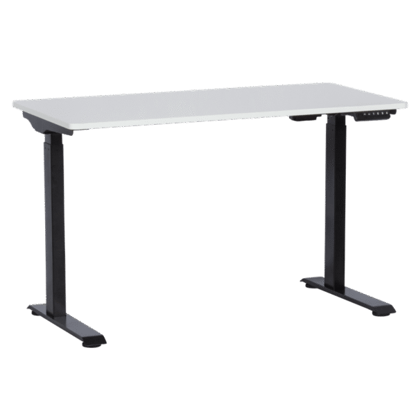 Ергономично бюро с регулиране на височината Carmen CR-119 - бял-черен