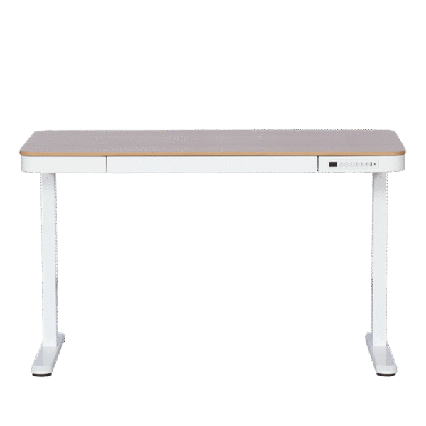 Ергономично регулируемо бюро Carmen CR-118 E - бук-бял