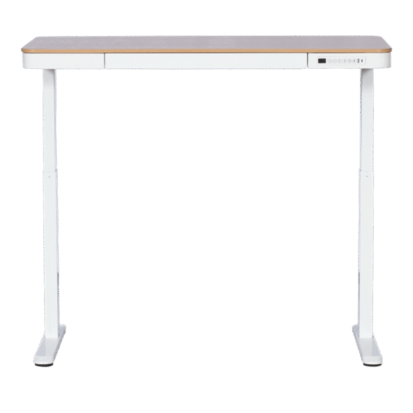 Ергономично регулируемо бюро Carmen CR-118 E - бук-бял