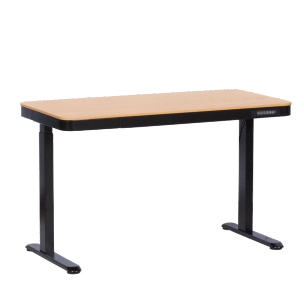 Ергономично регулируемо бюро Carmen CR-118 E - бук-черен