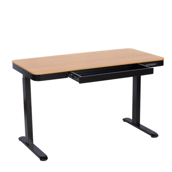 Ергономично регулируемо бюро Carmen CR-118 E - бук-черен