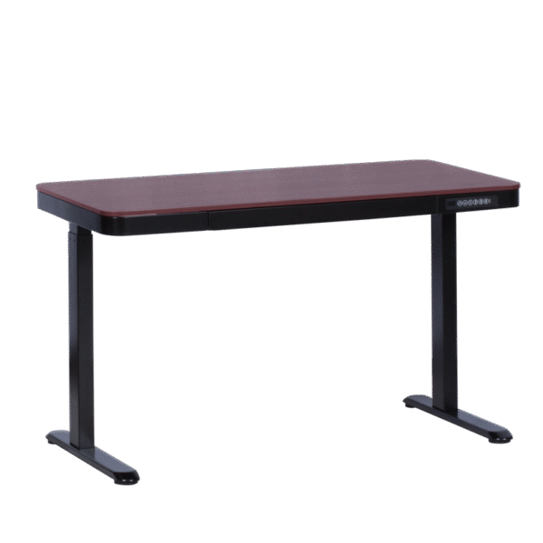 Ергономично регулируемо бюро Carmen CR-118 E - махагон-черен