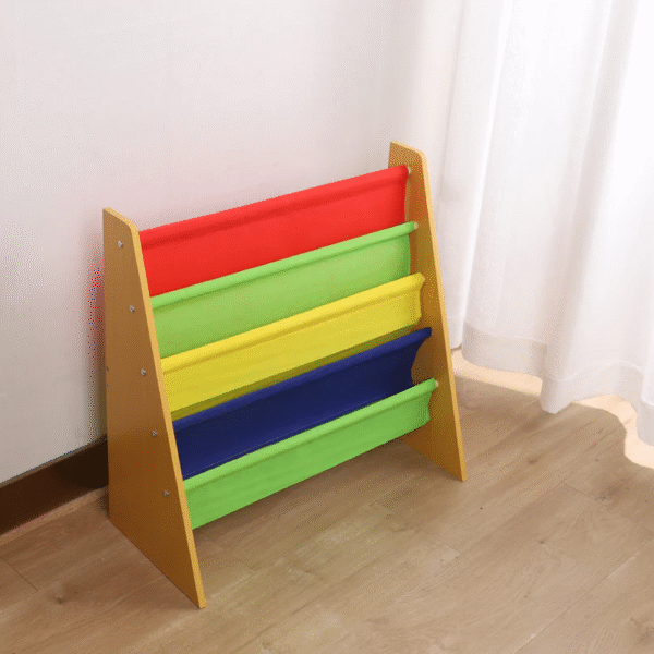 Детска Етажерка за Книги и Играчки, Органайзер за Съхранение, Библиотека - COLORS