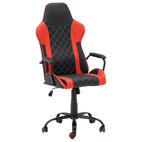 Геймърски стол Carmen 6310 - черен - червен