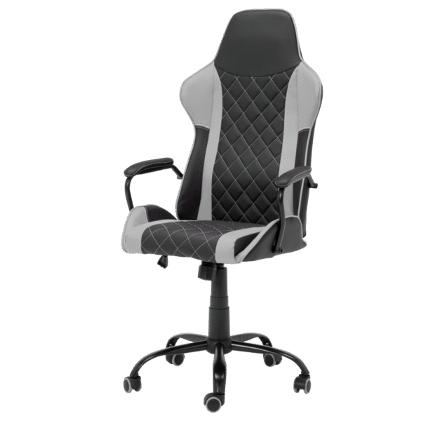 Геймърски стол Carmen 6310 - черен - сив