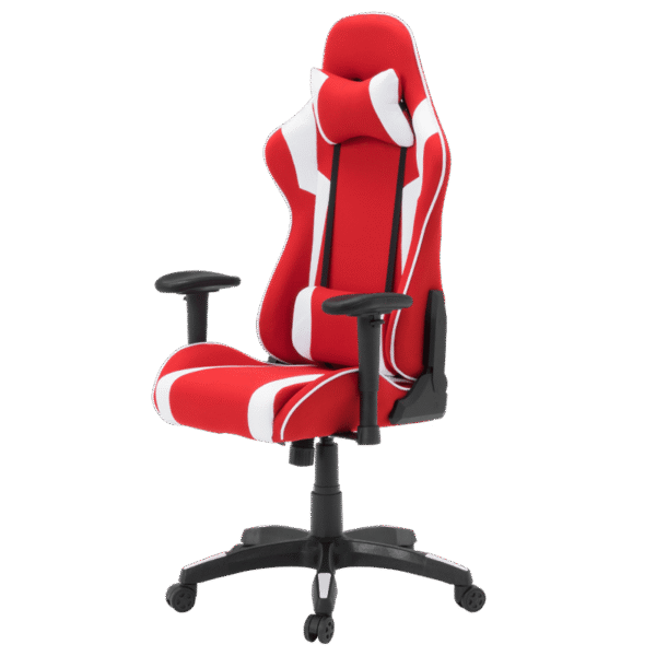 Геймърски стол Carmen 6312 - бял - червен