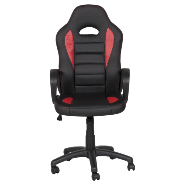 Геймърски стол Carmen 7501 - червено и черно