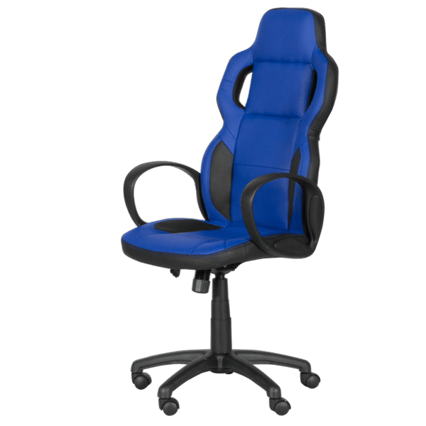 Геймърски стол Carmen 7510 - черно-син