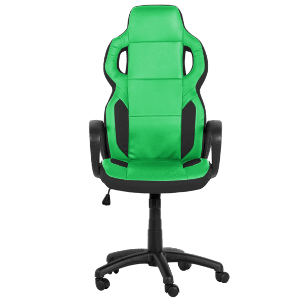 Геймърски стол Carmen 7510 - черно-зелен