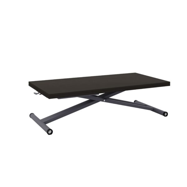 Разтегателна маса Хавана с повдигащ механизъм плот МДФ - цвят мат базалт