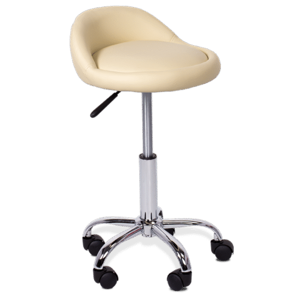 ТАБУРЕТКА С КОЛЕЛЦА 3067 КРЕМ