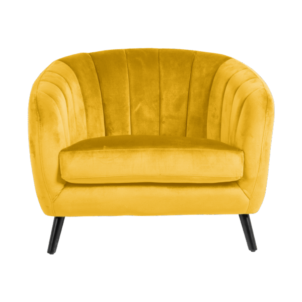 Кресло GRETA - жълт HLR