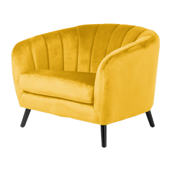 Кресло GRETA - жълт HLR