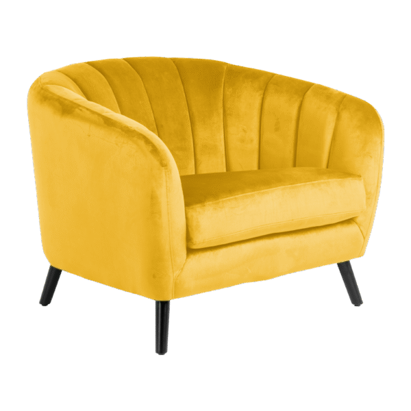 Кресло GRETA - жълт HLR