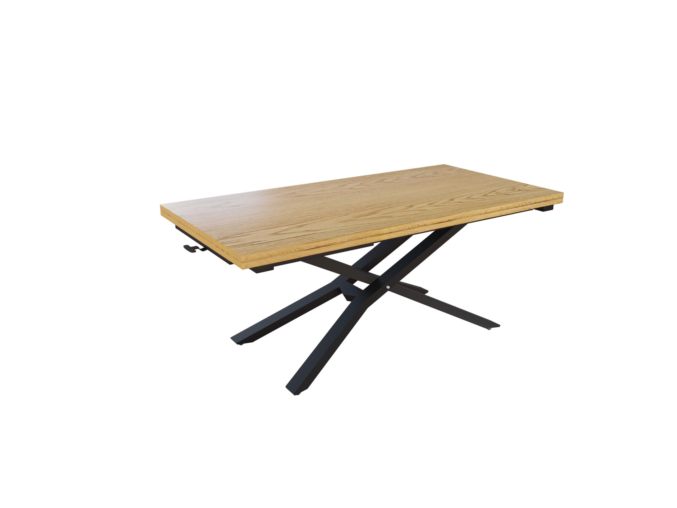 МАСА Разтегателна маса Соренто с плот МДФ с повдигащ механизъм фурнир в десет цвята