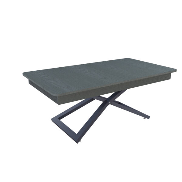 Разтегателна маса Верона с повдигащ механизъм плот МДФ - фурнир в десет цвята