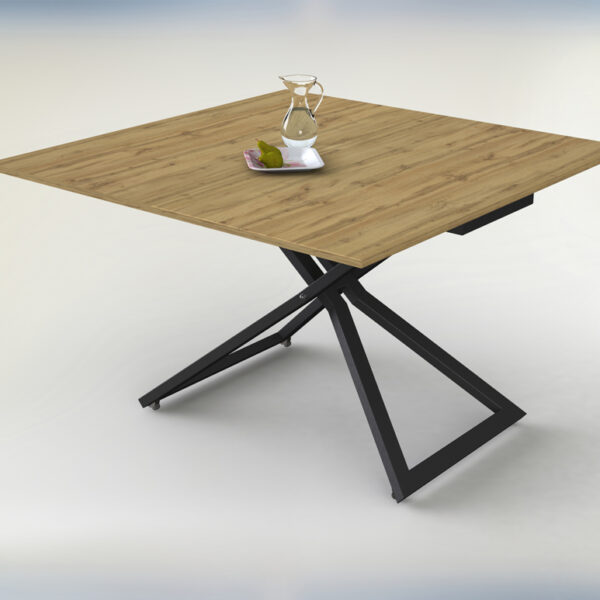 Разтегателна маса Венеция с повдигащ механизъм - дъб вотан