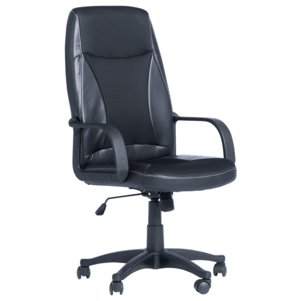 Работен офис стол Carmen 6511 - бежов,бял и черен цвят