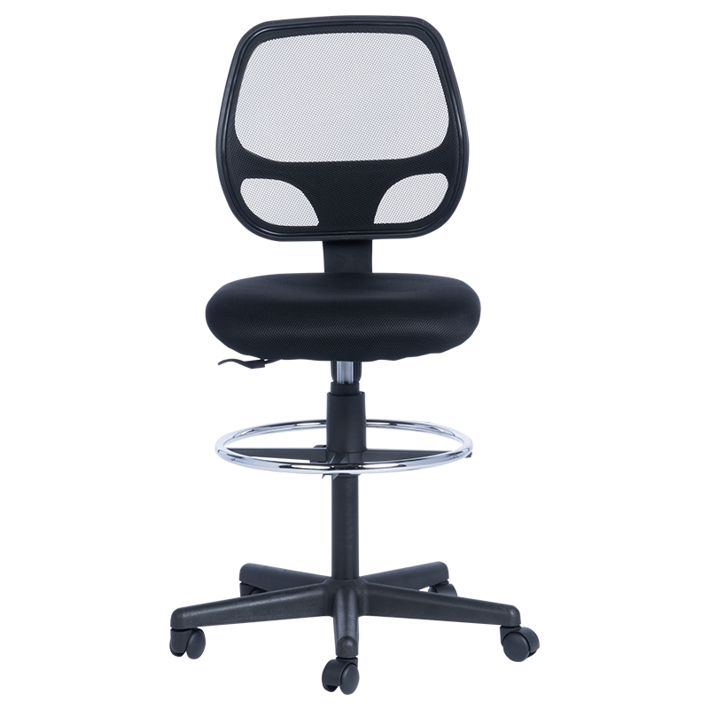 ofis-stol-7553-cheren-2 Работен офис стол Carmen 7553 - черен цвят