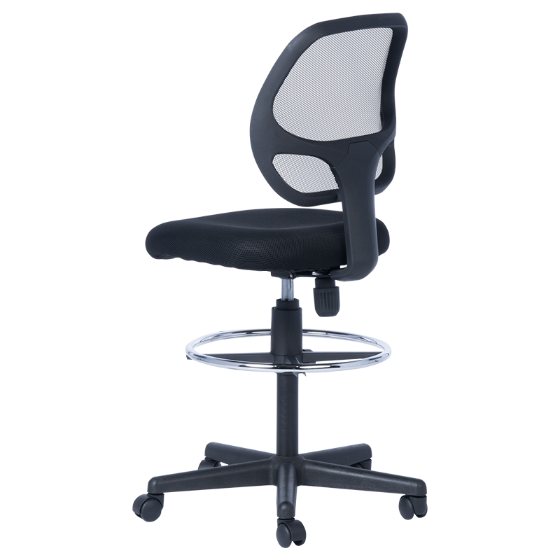 ofis-stol-7553-cheren-4 Работен офис стол Carmen 7553 - черен цвят