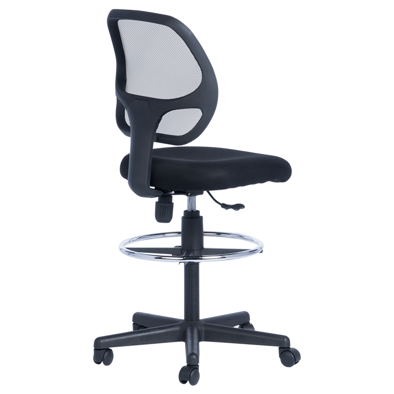 ofis-stol-7553-cheren-6 Работен офис стол Carmen 7553 - черен цвят