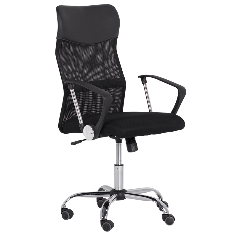 ofis-stol-carmen-6590-cheren-1 Президентски стол Carmen 6590 - черен цвят