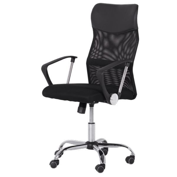 Президентски стол Carmen 6590 - черен цвят