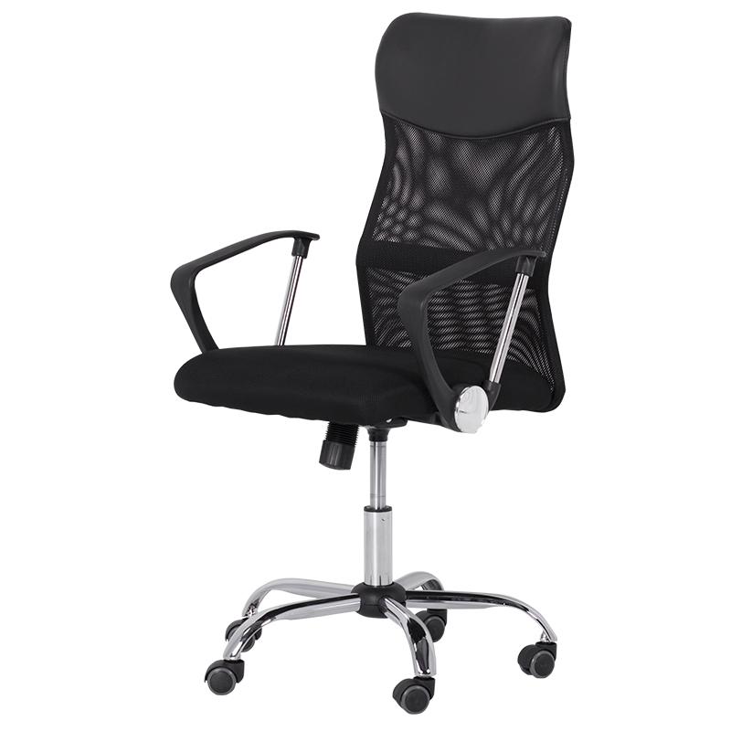 ofis-stol-carmen-6590-cheren-3 Президентски стол Carmen 6590 - черен цвят