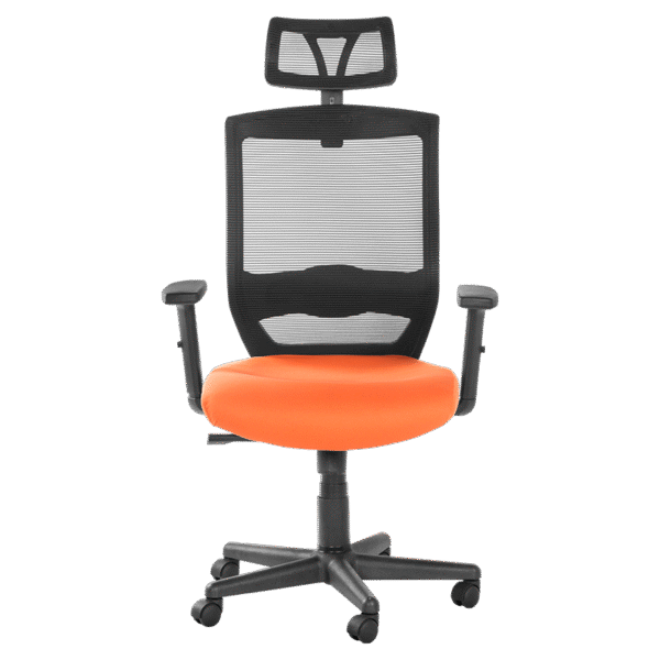 Президентски офис стол Carmen 7518 - оранжев