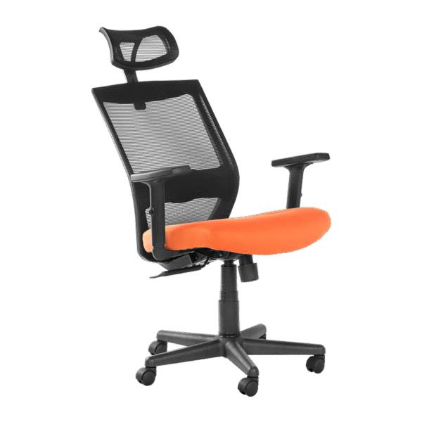 Президентски офис стол Carmen 7518 - оранжев