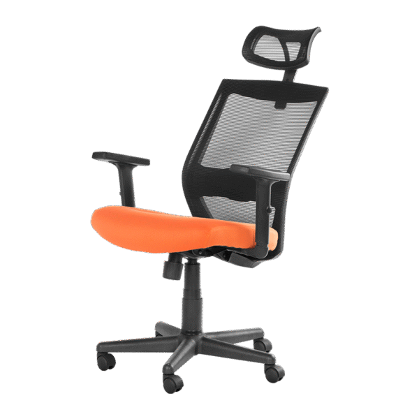 Президентски офис стол Carmen 7518 - оранжев